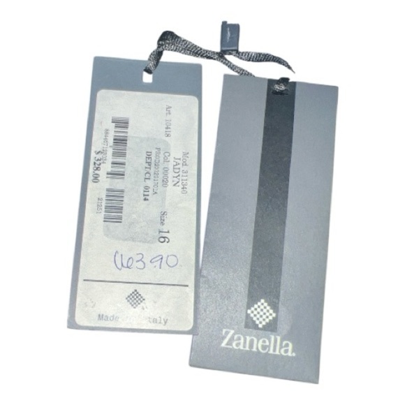 Zanella Elegant Black Italian Trousers in 100% Virgin Wool - Picture 5 of 9